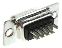 fce17-e09sm-290 Amphenol Communications Solutions FCE17 9 Way Panel Mount D-sub Connector Socket