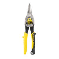2-14-563 Stanley 250 mm Straight Snips for Aluminium, Cardboard, Leather, PVC, Rubber, Steel