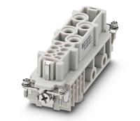 1679320 Phoenix Contact Heavy Duty Power Connector Insert, 80A, Female, HC-K 4/8-EBUS Series, 4, 8 Contacts