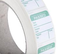 1000-971 Megger PAT Testing Label, For Use With PAT 400