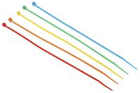 233-540 RS PRO Cable Tie, 203mm x 2.5 mm, Assorted Nylon, Pk-250