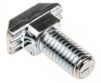 3842528716 Bosch Rexroth M8 T-Head Bolt, Connecting Component, Strut Profile 40 mm, 45 mm, 50 mm, 60 mm, Groove Size 10mm
