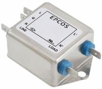 b84111f0000b116 EPCOS, B84111F 16A 250 V ac/dc 60Hz, Flange Mount EMC Filter, Tab, Single Phase