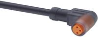 11306-rkmw-3-062-m Lumberg Automation Female 3 way M8 to Unterminated Free End Sensor Actuator Cable, 2 m