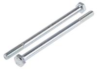917-3126 RS PRO Bright Zinc Plated Steel, Hex Bolt, M6 x 100mm