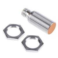 igs204 ifm electronic Inductive Threaded Barrel Proximity Sensor, M18, 8 mm Detection, PNP NO, 10 → 36 V dc