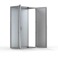 mcds20126 nVent HOFFMAN MCDS Series 304 Stainless Steel Double-Door-Door Floor Standing Enclosure, Double Door Door, IP55, 2000 x