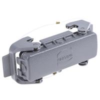 09300245422 HARTING Protective Cover, Han B Series , For Use With Heavy Duty Power Connectors