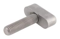237-643 RS PRO Silver Wing Clamping Knob, M10, Threaded Stud