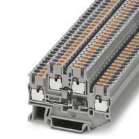 3211430 Phoenix Contact  PTTB 2.5-2DIO/O-UL/UR-UL Series Grey, 0.14 → 4mm², Double-Level, Push In Termination
