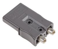 sbs50gry10mm Anderson Power Products, SBS Series Male 2 Way Battery Connector, 110A, 600 V