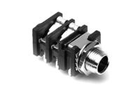 acjm-mhom Amphenol Industrial Jack Connector 1/4 in Chassis Mount Phone Jack Socket 10A