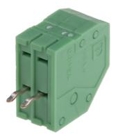 1989748 Phoenix Contact PTSA 0.5/ 2-2.5-F Series PCB Terminal Block, 2.5mm Pitch, Through Hole Mount, 1-Row, Solder Termination