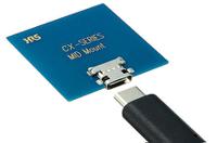 cx70m-24p2 Hirose Right Angle, SMT, Socket- Single Port Type C 3.1 USB Connector