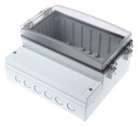 pc-2118-3-enclosure Fibox CARDMASTER Grey, Polycarbonate Enclosure, 235 x 185 x 119mm