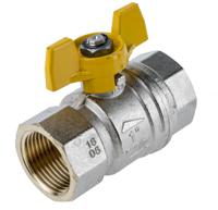 733-5287 RS PRO Brass Full Bore, 2 Way, Ball Valve, Threaded, BSPP 1in, 40 → 30bar Operating Pressure