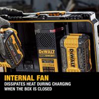 dwst83470-gb DeWALT DWST83470-GB Power Tool Charger, 18V for use with FLEXVOLT Battery Packs, Type G - British 3-Pin