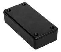 192-0794 RS PRO Black ABS Enclosure, IP54, IK06, 95 x 45 x 23mm