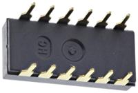 ade06a04 TE Connectivity 6 Way Through Hole DIP Switch SPST, Extended Slide Actuator