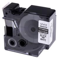 1734524 Dymo on White Label Printer Tape