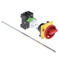 172865-p1-32m4svb Eaton 3P Pole Panel Mount Isolator Switch - 32A Maximum Current, 18.5kW Power Rating, IP65