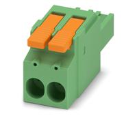 1716921 Phoenix Contact, 7.62mm Pitch, LPC 6/ 2-ST-7.62, 2 Way, , Pluggable Terminal Block, Plug, Cable Mount, Push-In