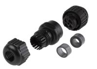 934124100-ca-3-ls Hirschmann Circular Connector, 4 Contacts, Cable, M22 Connector, Plug, Male, IP67, CA Series