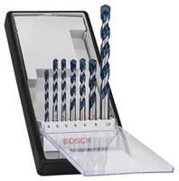 2608588167 Bosch 7-Piece Masonry Drill Bit Set for Multi-Material, 10mm Max, 4mm Min, Tungsten Carbide Tipped Bits