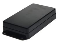 bim2030ip-blk CAMDENBOSS Series 2000 Series Black ABS Enclosure, IP65, Flanged, Black Lid, 162 x 80 x 30mm