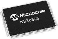 ksz8895fqxia Microchip KSZ8895FQXIA, Ethernet Switch IC, 10/100Mbps, 3.3 V, 128-Pin PQFP