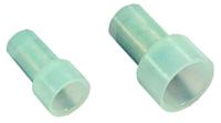 c100pme3 MECATRACTION Tin Plated Copper White Cable Sleeve, 9.2mm Diameter, Preinsulated Closed-End Wire Connectors Series