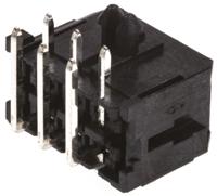 43045-0600 Molex Micro-Fit 3.0 Series Right Angle Through Hole PCB Header, 6 Contact(s), 3 mm Pitch, 2 Row, Shrouded
