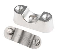 471-1300 RS PRO Silver 316 Stainless Steel Clamp Jumper, 20mm Max. Bundle