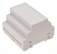 186-2296 RS PRO Modular Enclosure Enclosure Type, 87.5 x 90.0 x 65.1mm, ABS DIN Rail Enclosure