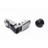 cat-5e-shielded-field-terminable-plug-idc Lumberg Automation Male Ethernet Connector, Cat5e 2 Port