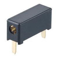 m3498-98 HARWIN Black Female Test Socket, 2mm Connector, Plug In, Solder Termination, 5A, 1500V ac/dc, Gold Plating