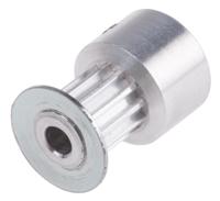 p12mxl025fb RS PRO Timing Belt Pulley, Aluminium, Zinc Plated Steel 6.4mm Belt Width x 2mm Pitch, 12 Tooth