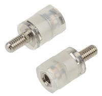 653-9504 RS PRO Standoff, M3 x M3 Thread, 9mm Body, Nylon, Male/Female, 6mm Stud