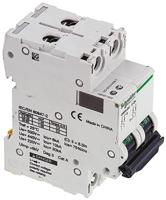 a9n61522 Schneider Electric Acti 9 C60H-DC MCB, 2P, 2A Curve C, 500V DC