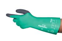 58005100 Ansell 58-005 Green Nitrile Neoprene, Nitrile Work Gloves, Size 10, Neoprene Coating