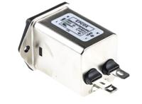 b84773a0004a000 EPCOS 4A, 250 V ac/dc Panel Mount IEC Inlet Filter B84773A0004A000, Tab
