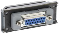 1689718 Phoenix Contact D Sub Adapter Female 15 Way D-Sub to Female 15 Way D-Sub