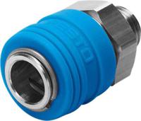 kd4-14-a-r Festo Male Pneumatic Quick Connect Coupling, G 1/4 Threaded