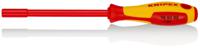 98-03-05 Knipex Hexagonal Nut Driver, 5 mm Tip, VDE/1000V, 125 mm Blade, 230 mm Overall