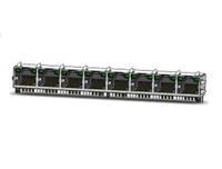 rje398880400 Amphenol Communications Solutions RJE39 Series Female RJ45 Connector, PCB Mount 8 Port 8P8C -Way