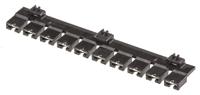 90059-0007 Molex, C-Grid Shunt Female Straight Black Shunt 2 Way 1 Row 2.54mm Pitch