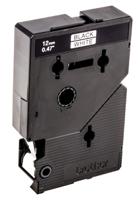 tc-201 Brother Black on White Label Printer Tape, 8 m Length, 12 mm Width