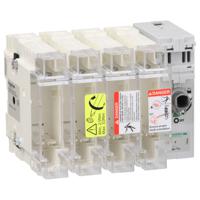 gs2g4 Schneider Electric Fuse Switch Disconnector, 4 Pole, 63A Max Current, 63A Fuse Current