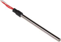 762-1143 RS PRO PT100 RTD Sensor, 3mm Dia, 50mm Long, 4 Wire, Probe, Class B +200°C Max