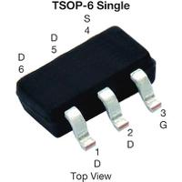 si3122dv-t1-ge3 Vishay SI3122DV Type N-Channel Single MOSFETs, 1.95 A, 100 V Enhancement, 6-Pin PowerPAK SI3122DV-T1-GE3